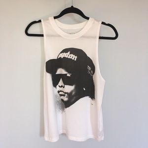 🆕 Eazy-E Long Muscle Tank Cut Off Shirt